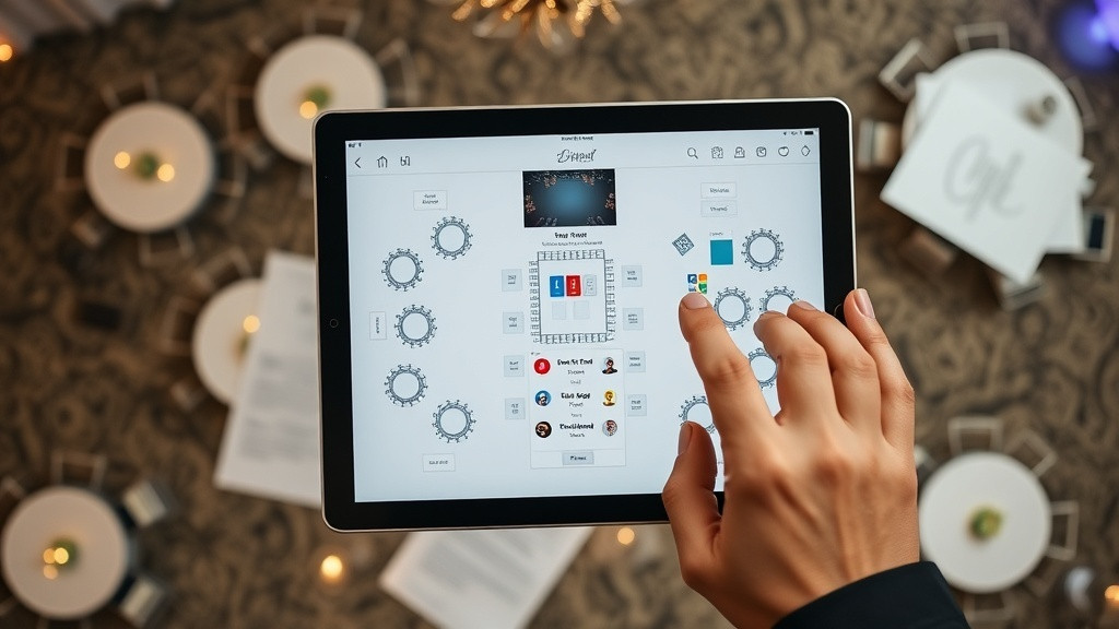 סידור שולחנות לאירוע בקלות בעזרת לונסול
